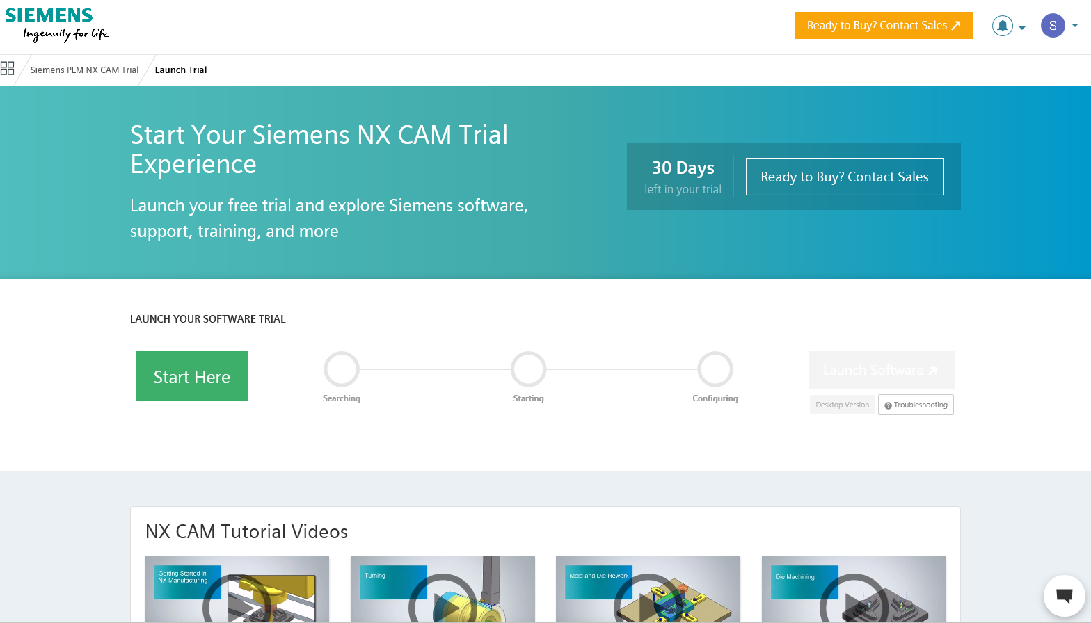 NX CAM Trial Launch Your Software Trial Page.PNG