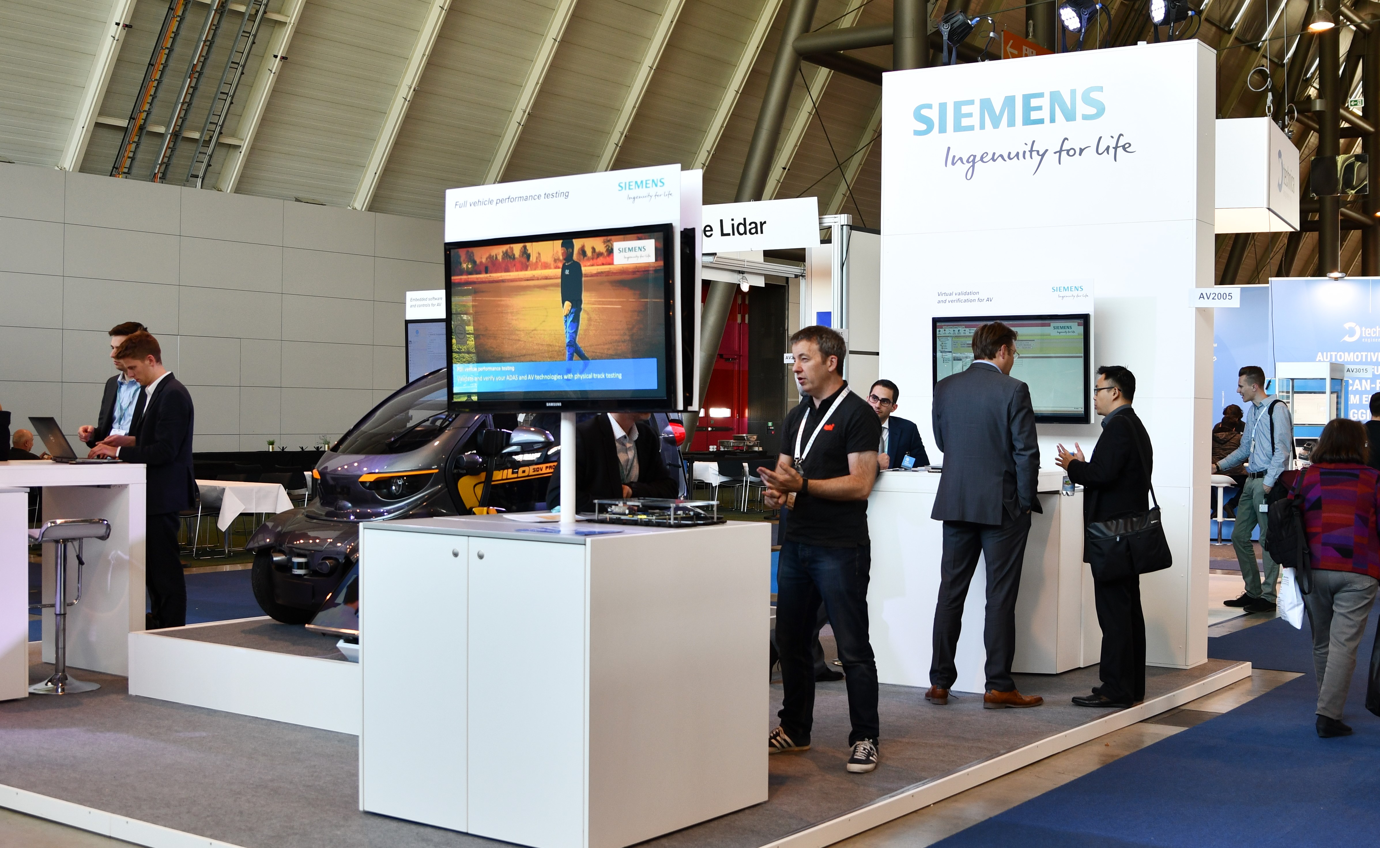 Autonomous Vehicle Technology Expo - Siemens solutions.JPG