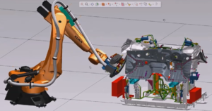 Kineo Flexible Cables – first commercial application for dress pack simulation
