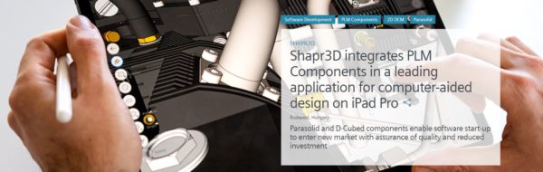 software startup Shapr3D/ PLM Components case study