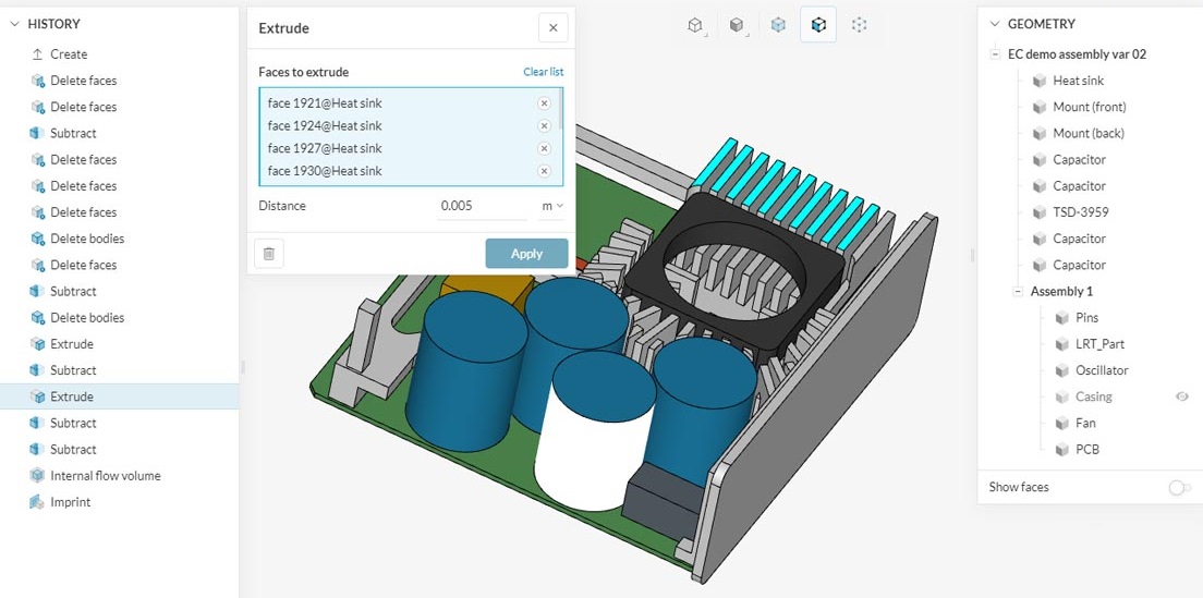 Parametric mesh layer collapsing - Project Support - SimScale CAE