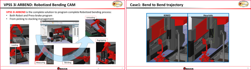 industrial robot optimization - Amada ISE with kineo