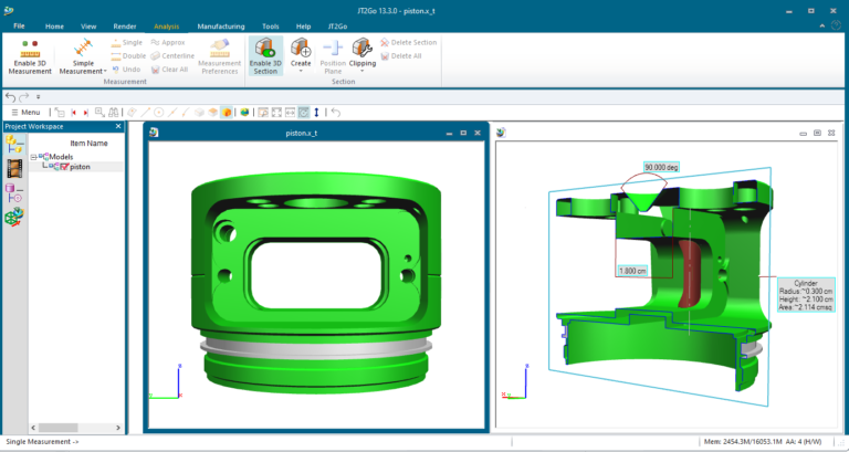 Free Parasolid Model Viewer Now Available - PLM Components