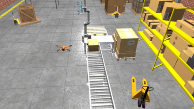 Robotic automation in packaging and distribution plants: KineoWorks
