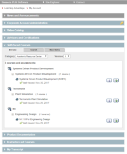 Learning Advantage Now Features Section Specifically for Students and Professors