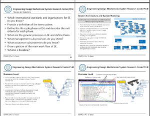 Systems-Driven Product Development Curriculum Lays Out Framework for Integrated, Collaborative Appro