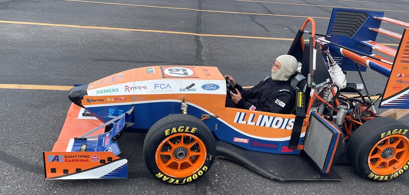 Another Siemens sponsored racecar