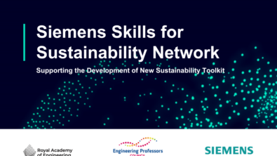 Siemens Skills for Sustainability Network Supports the Development of New Sustainability Toolkit