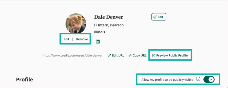 How to accept digital credentials and manage your profile on Credly ...