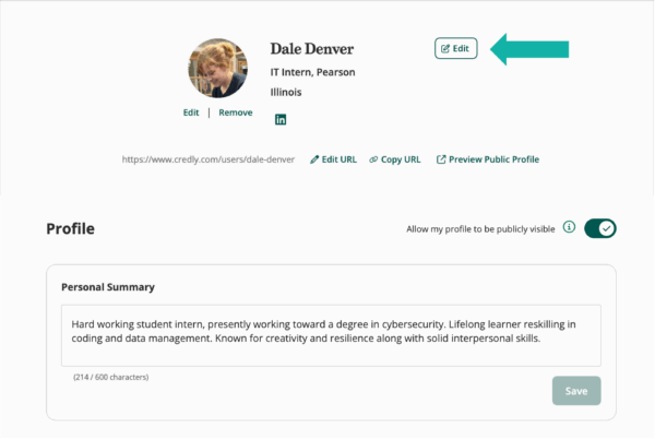 How to accept digital credentials and manage your profile on Credly ...