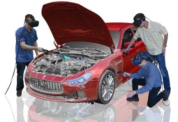 Assembly and service studies with path planning in a digital mockup