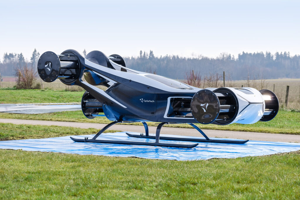 Cyclotech BlackBird that has CycloRotors on it