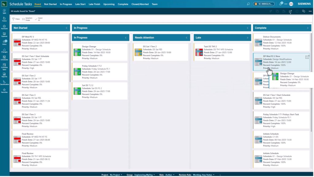 Keep your teams informed of all design changes