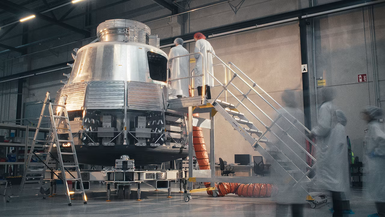 The Exploration Company reusable space capsule.