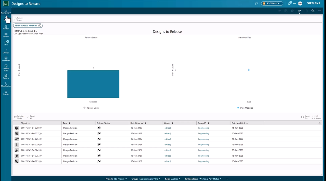 Accelerate time to value with Teamcenter X. 