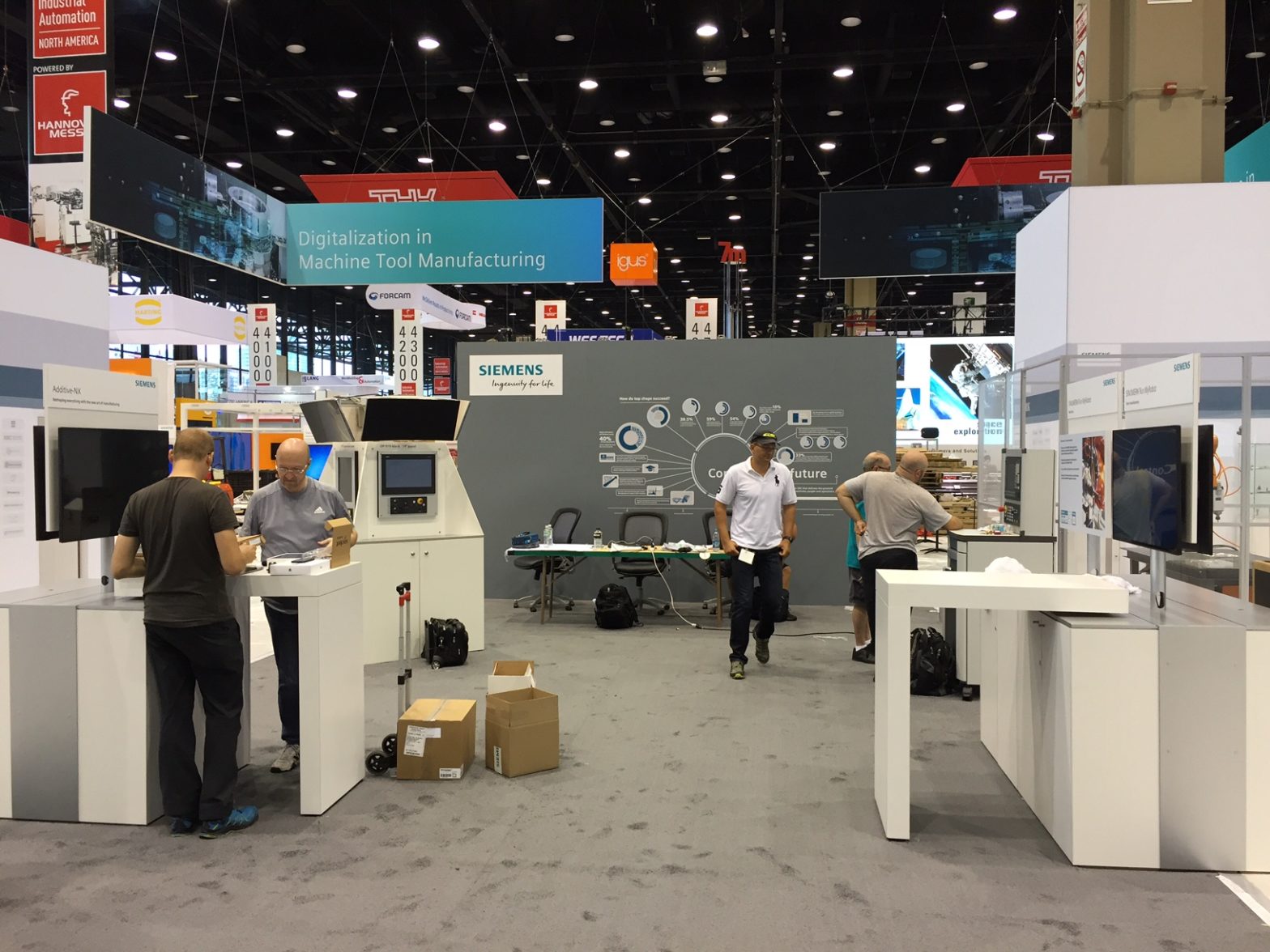 We're getting ready for IMTS! See you in Chicago next week! NX