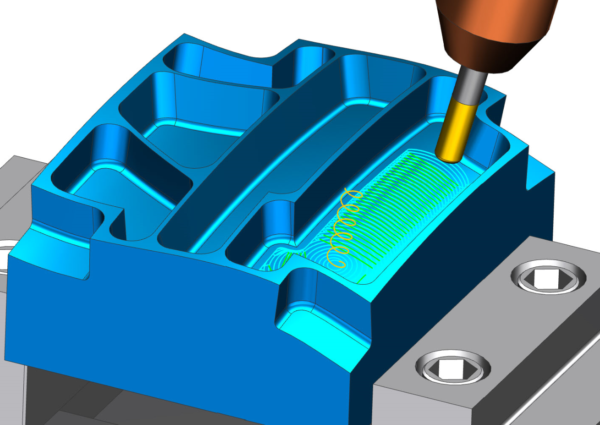 NX CAM - 5-Axis Adaptive Milling