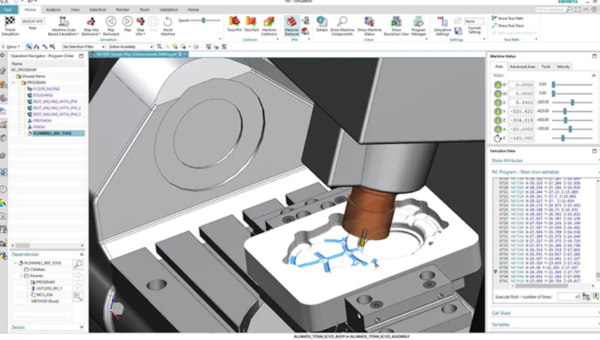 How NX CAM simulation capabilities validate machines and processes