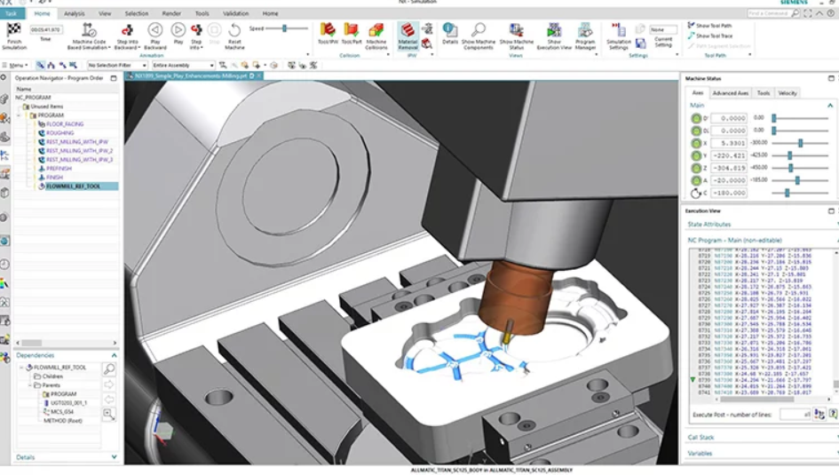 nx cam cnc