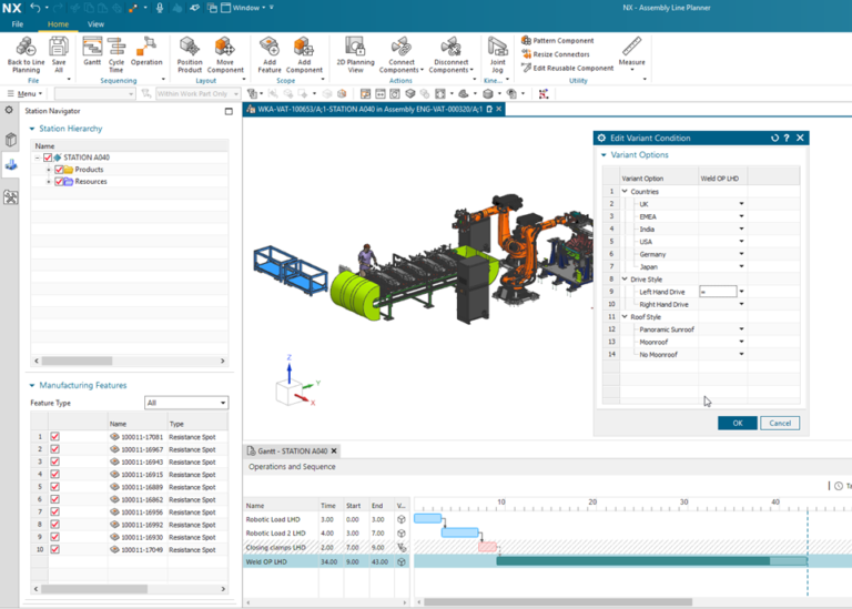 Assembly Line Planner: Simplify complex planning tasks [VIDEO] - NX ...