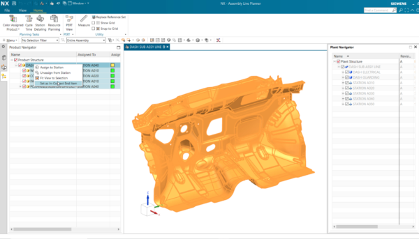 Assembly Line Planner in NX 1980 – What’s new?