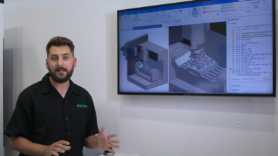 CNC Programming, Machining Simulation and Shop Floor Connectivity Stage- Siemens at IMTS 2022