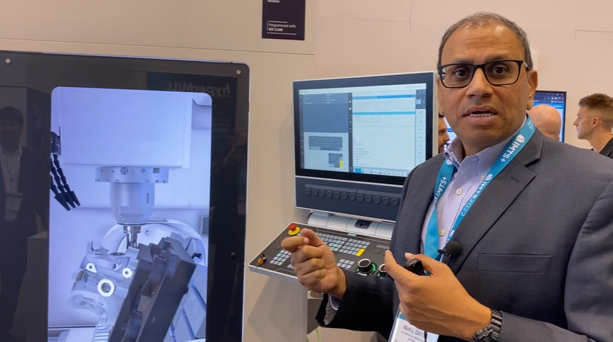 Rahul Garg at Siemens IMTS 2022