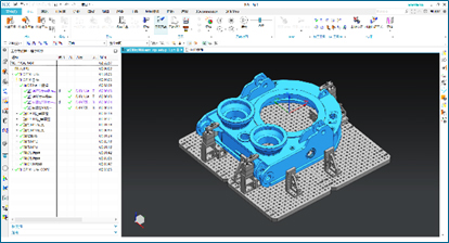 Screen shot: help achieve zero-defect part manufacturing using comprehensive software for NC programming