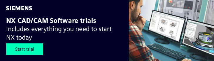 Our free trials include everything you need to instantly start designing and programming in NX. 