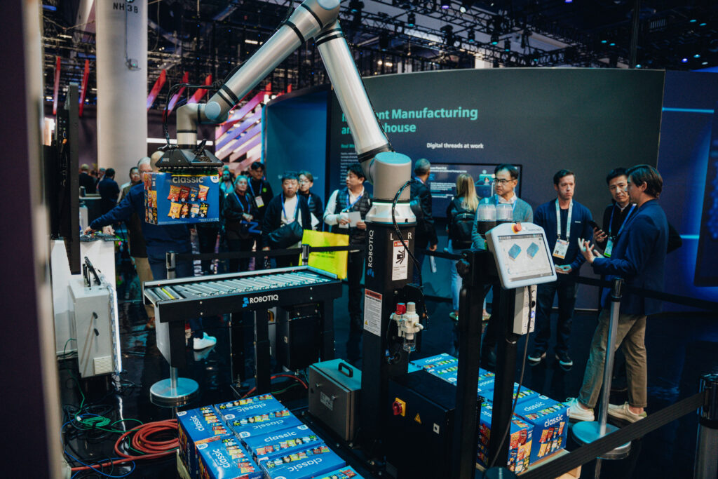 The PepsiCo display at the Siemens CES 2026 booth