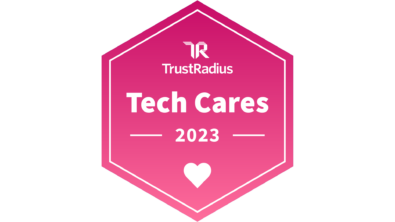 Siemens receives the 2023 Tech Cares Award from TrustRadius