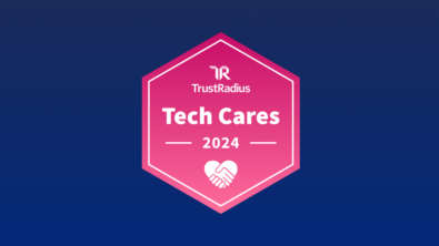 Siemens receives the 2024 Tech Cares Award from TrustRadius