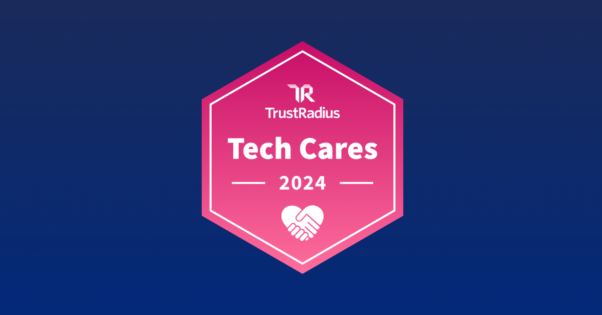 Siemens receives the 2024 Tech Cares Award from TrustRadius