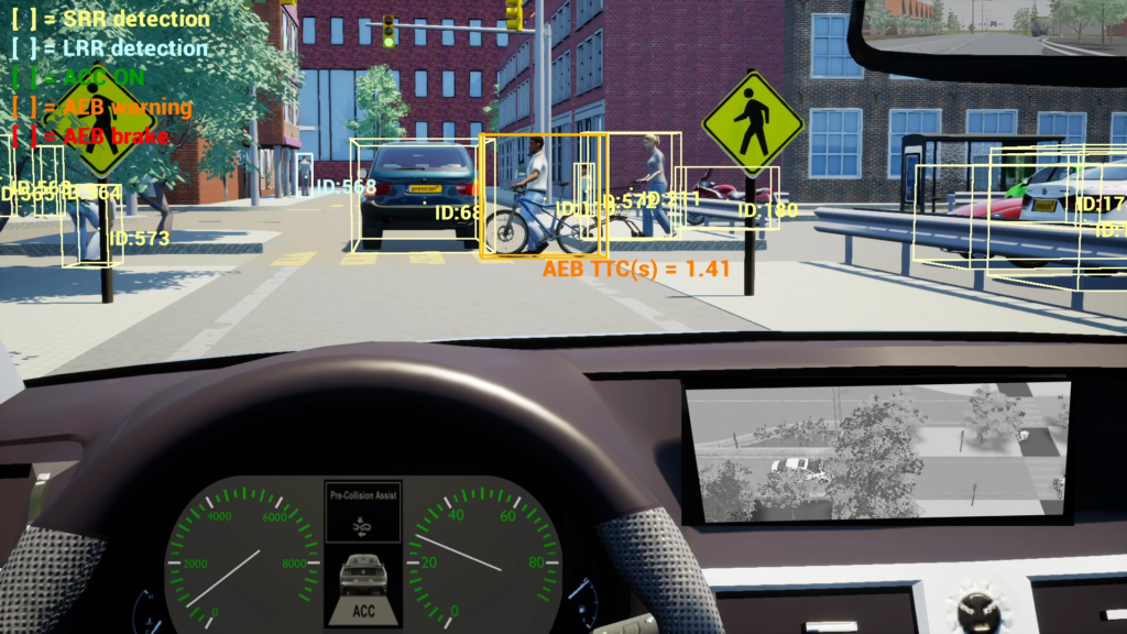 Simcenter Prescan - simulation environment for ADAS and autonomous vehicle development.