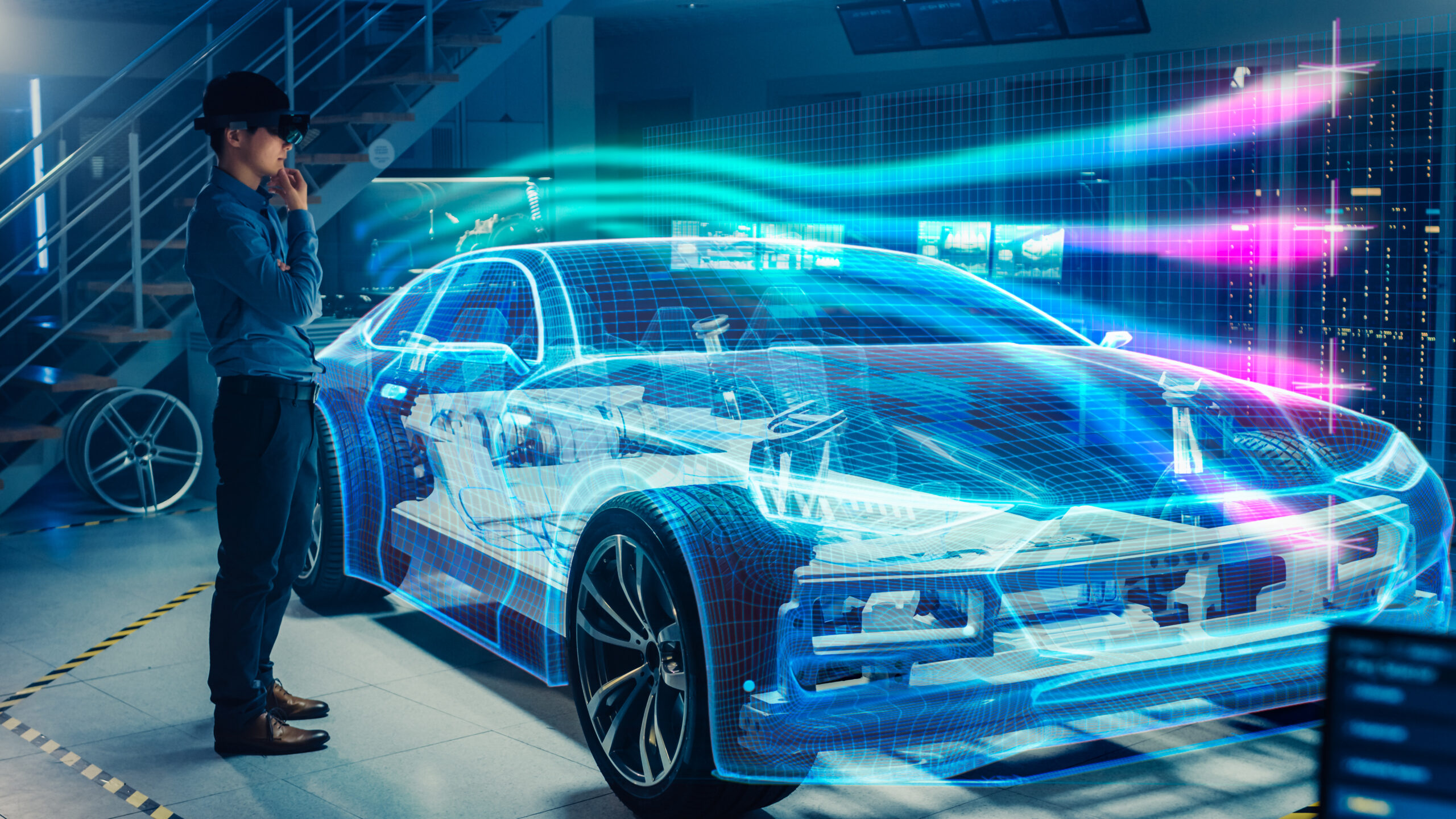 Digitalization helps companies adapt to COVID-19 restrictions, such as with AR and VR for vehicle design.