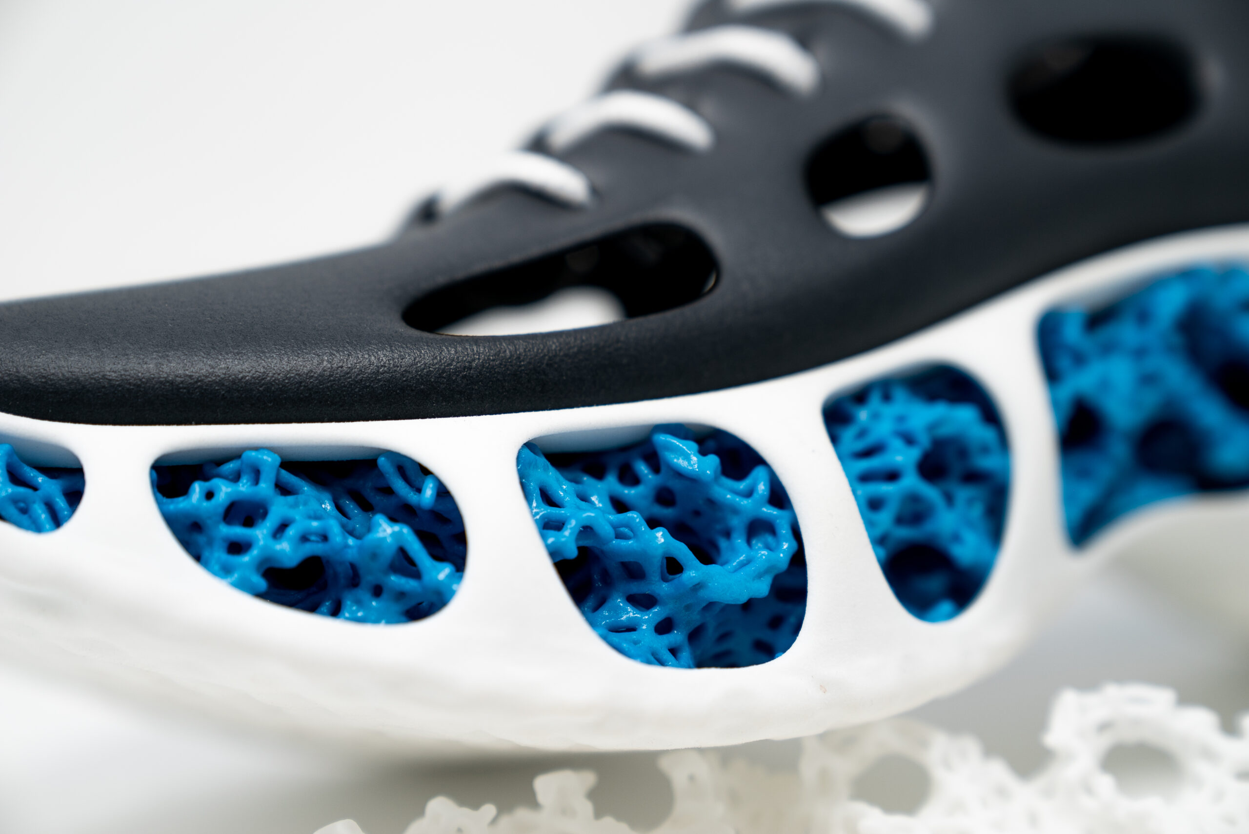 3D printing designed shoes