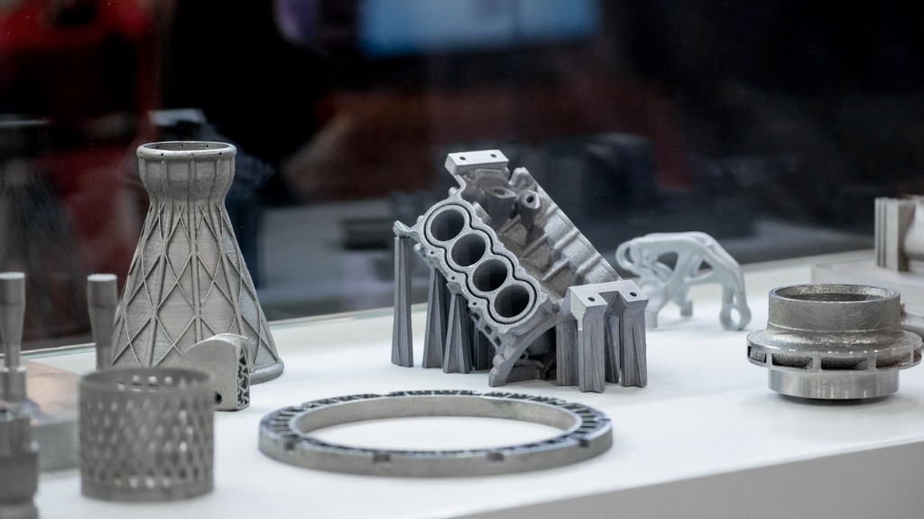 3D printed parts