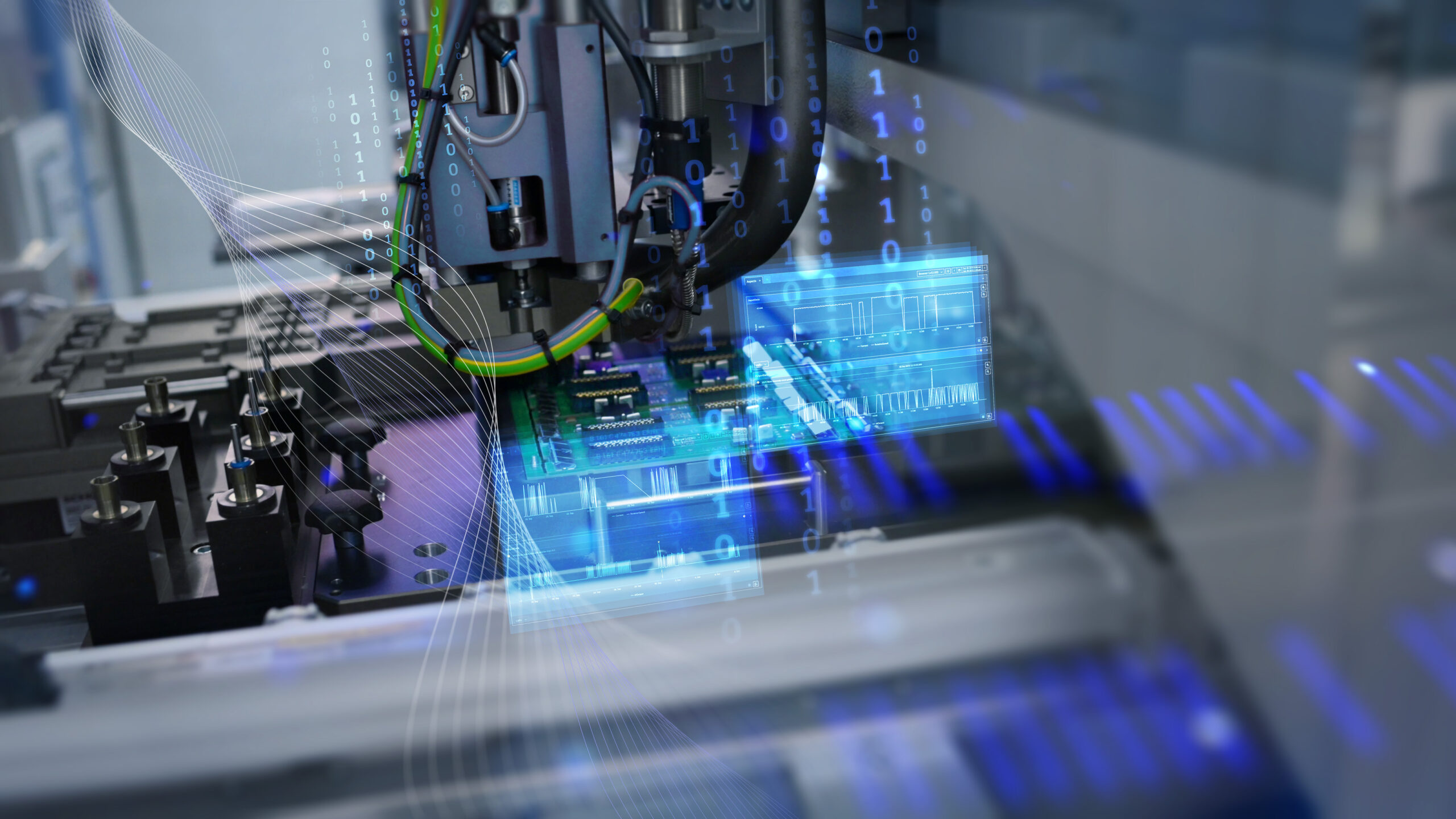 Digital electronics manufacturing process