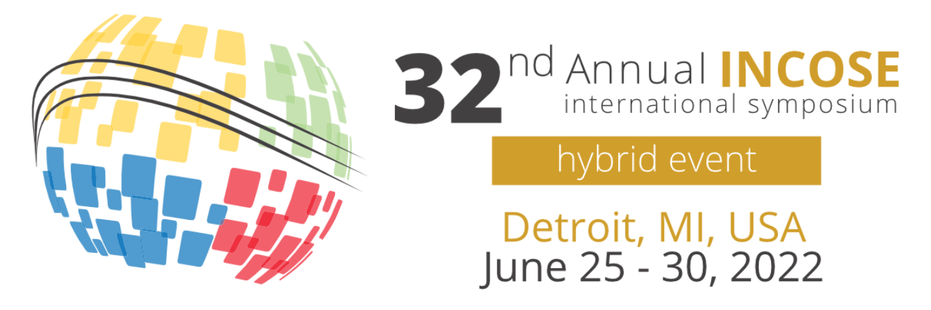 32nd annual INCOSE symposium in Detroit, MI June 25-30