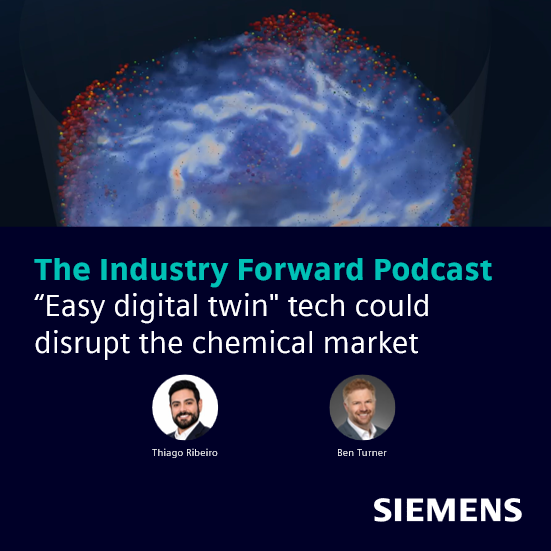 The Industry Forward Podcast: Easy digital twin tech could disrupt the chemical market thumbnail