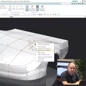 NX Helmet Design Study with NX 9 Realize Shape