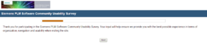 Help us improve the Siemens PLM Community