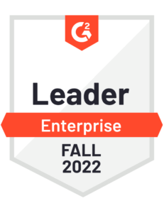 Badge for CAD leader in Enterprise