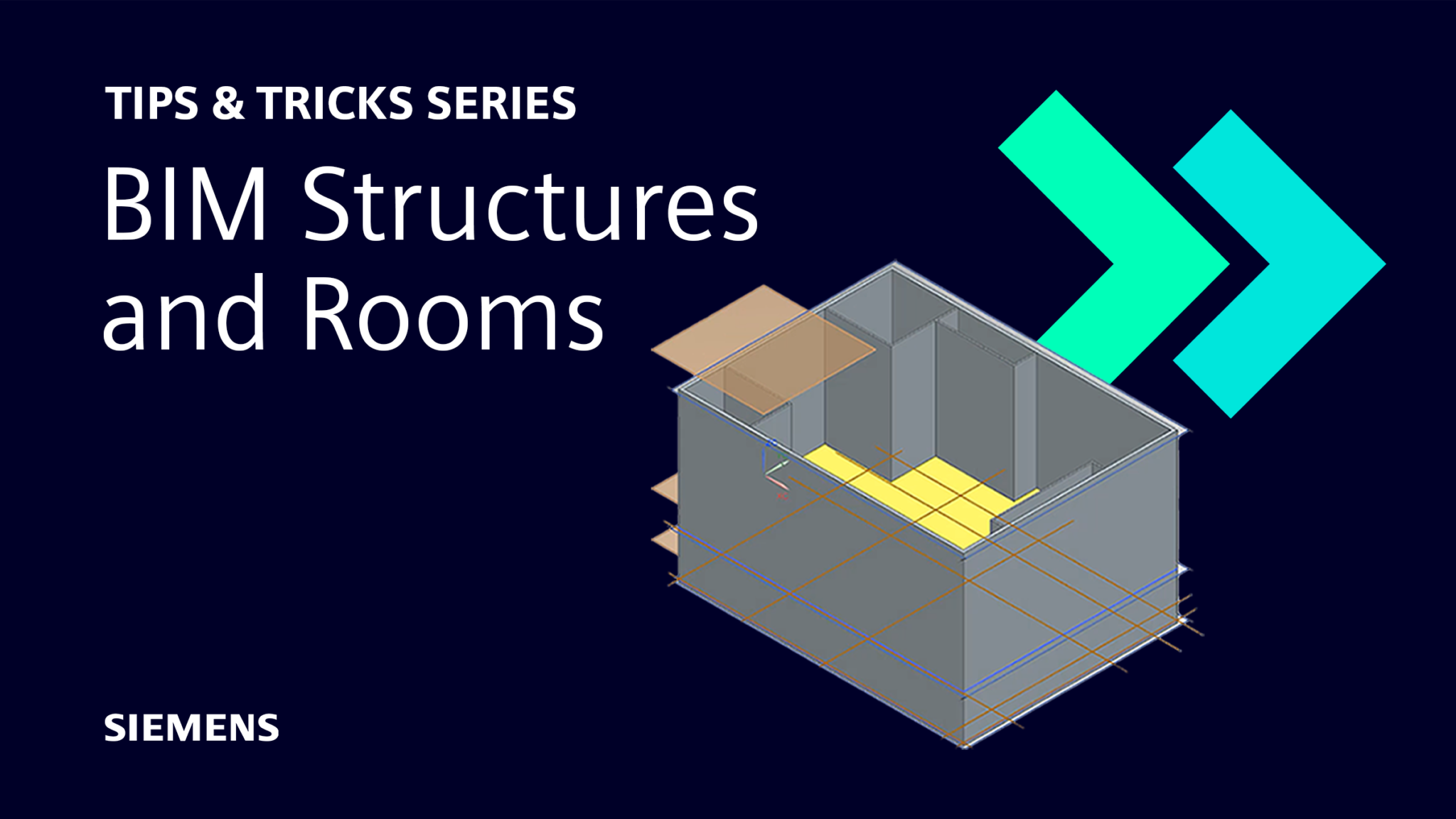 Estructuras y Habitaciones en Building Information Modeling