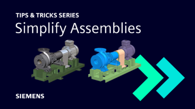 NX Tips and Tricks - Two Centrifugal Pump Assemblies