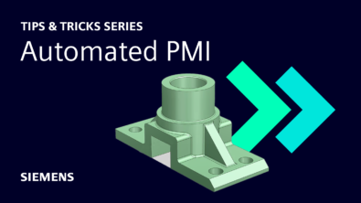 automated pmi in NX