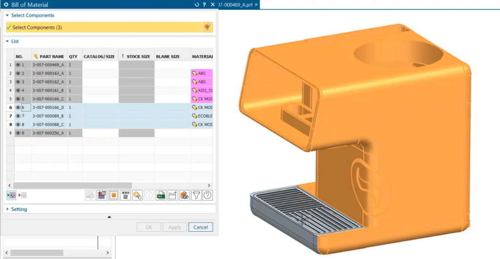 NX Tips and Tricks | Assemblies: Re-defining the BOM structure