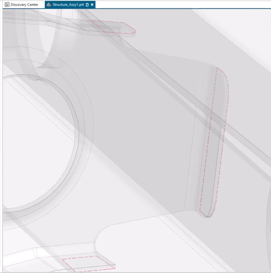 A screenshot of NX Corrosion Analysis Indicator showing the 'Study Interference' command