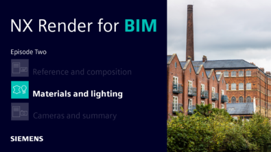 NX Render for BIM | HDRI’s, materials and lighting