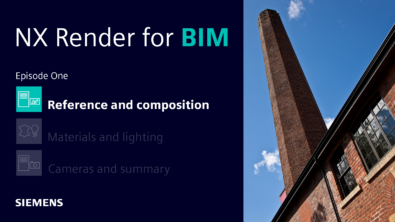 NX render for BIM | Reference and Composition